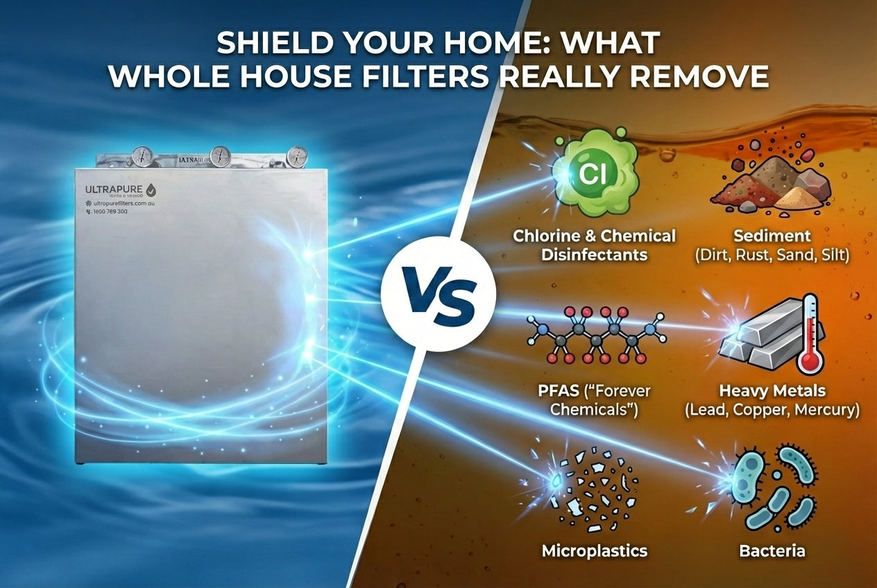 What Does a Whole House Water Filter Remove in Australia?