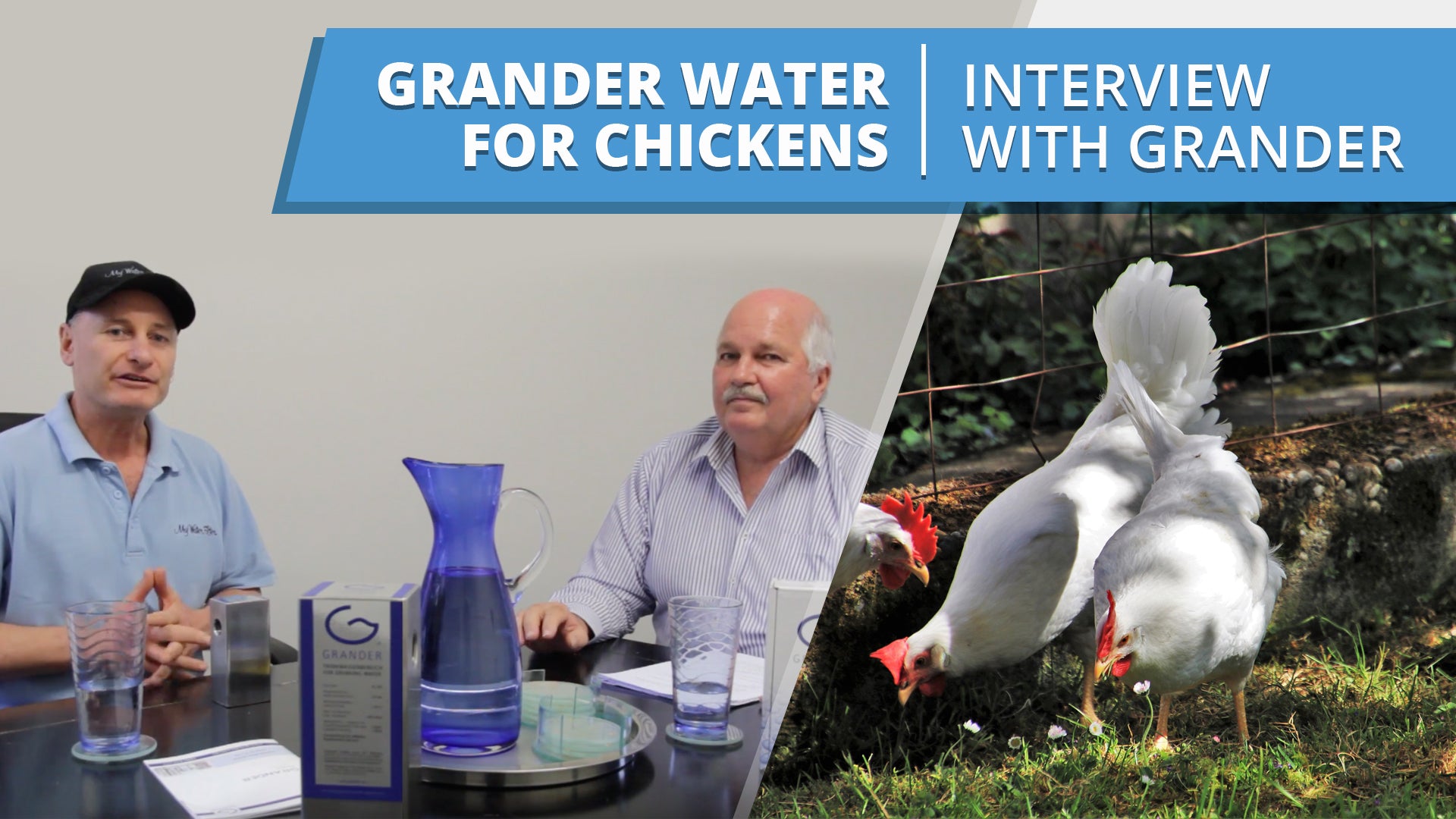 [VIDEO] Grander Water for Chickens - Interview with Wayne from Grander