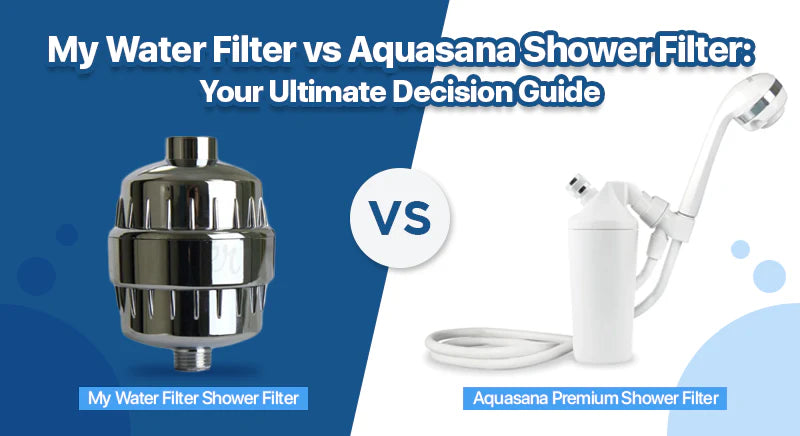 How Does the My Water Filter Shower Filter Compare to the Aquasana Shower Filter?