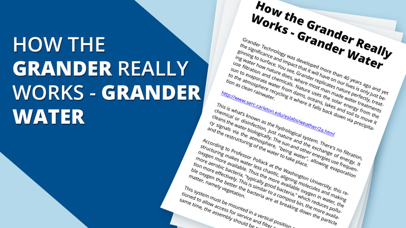 How the Grander Really Works - Grander Water