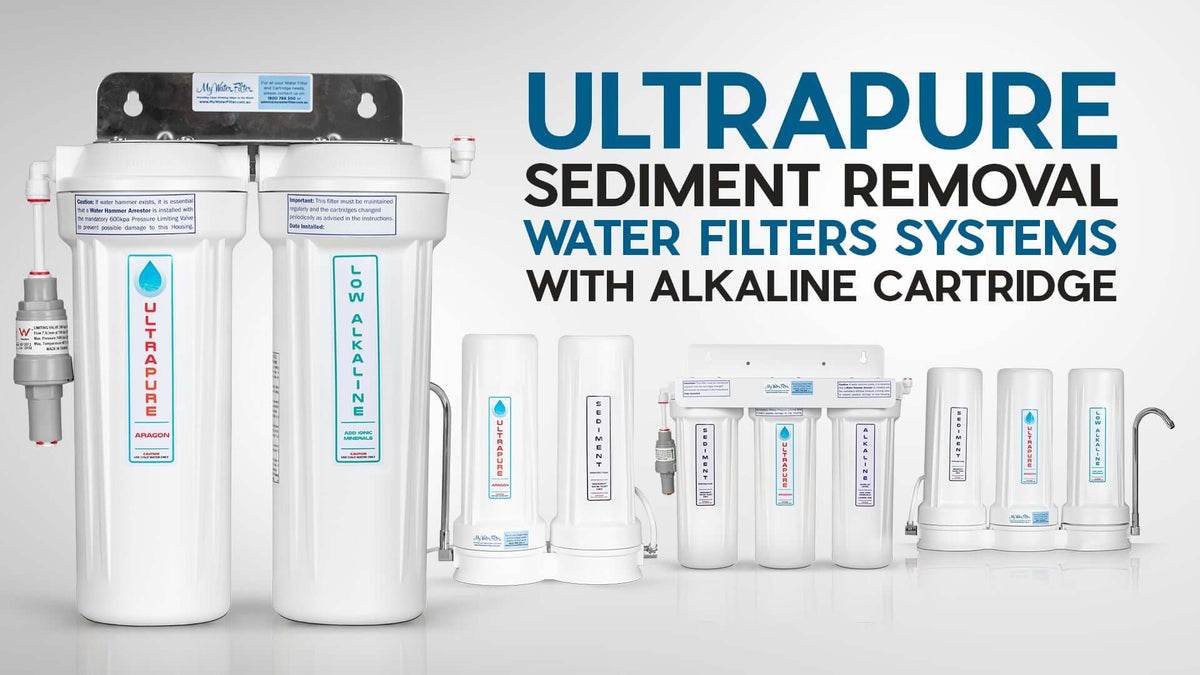  Ultrapure Benchtop and Under Sink with Alkaline Water Filters