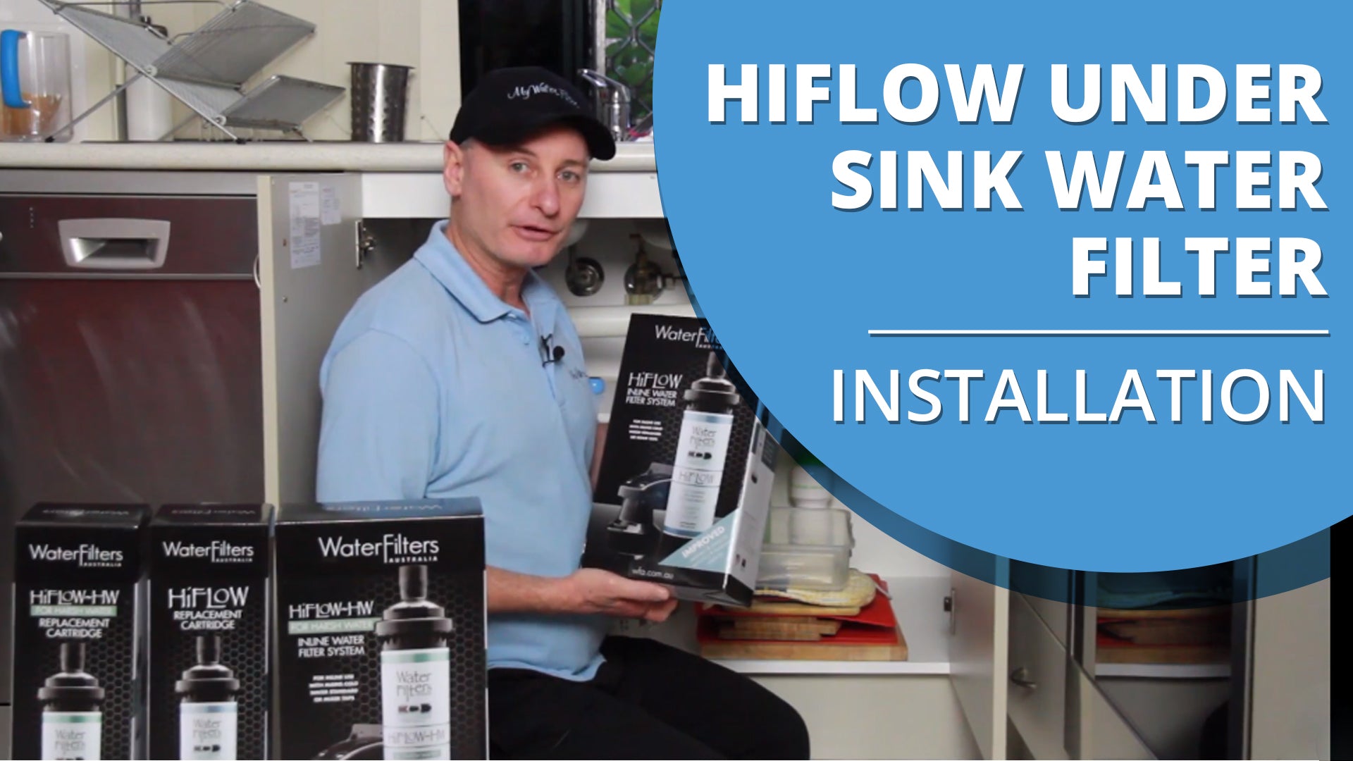How To Install Your HiFlow Under Sink Inline Water Filter System [VIDEO]