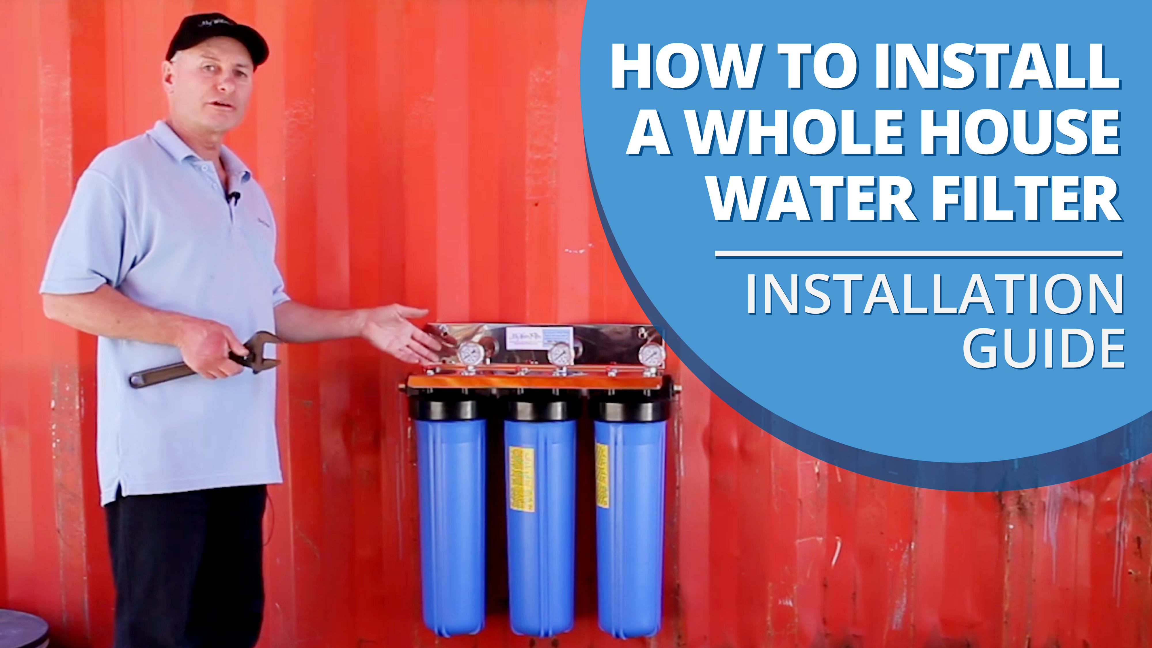 [VIDEO] How to Install a Whole House Water Filter