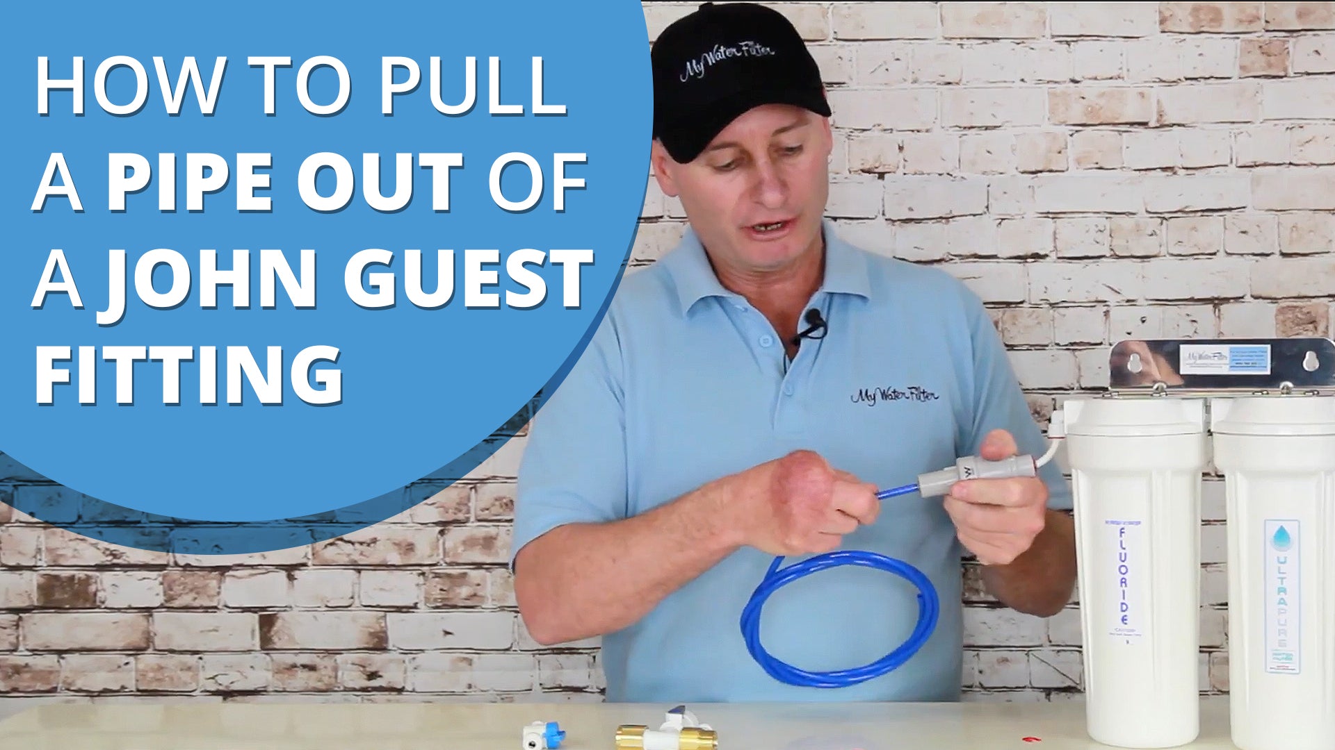 [VIDEO] How to pull the pipe out of a John Guest