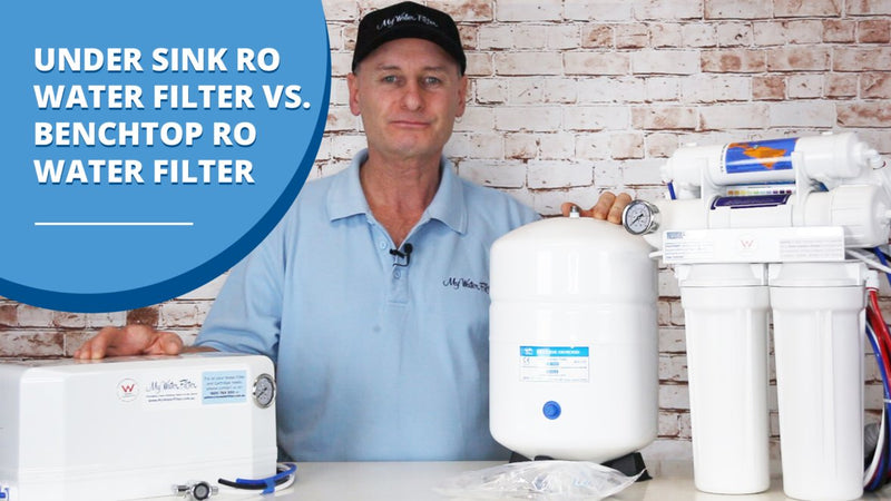 Water Filter Comparison - Under Sink RO Water Filter Vs. Benchtop RO Water Filter [VIDEO] 