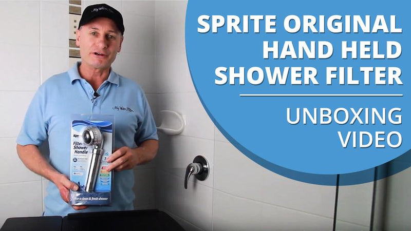 Sprite Original Hand Held Filtered Shower Handle - Unboxing Video