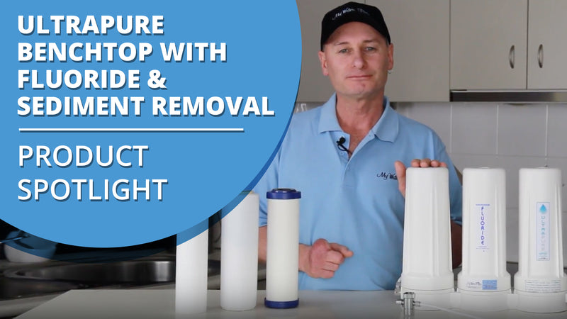 [VIDEO] ULTRAPURE 0.5 Micron Ceramic Triple Bench Top City Water Filter with Fluoride Removal + Sediment Protection
