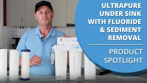 [VIDEO] Product Spotlight on ULTRAPURE 0.5 Micron Ceramic Triple Under Sink City Water Filter with Fluoride Removal + Sediment Protection