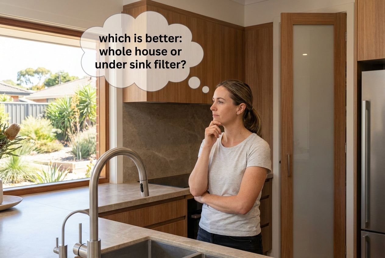 Whole House Water Filter vs Under Sink Filter: Which Is Better in Australia?
