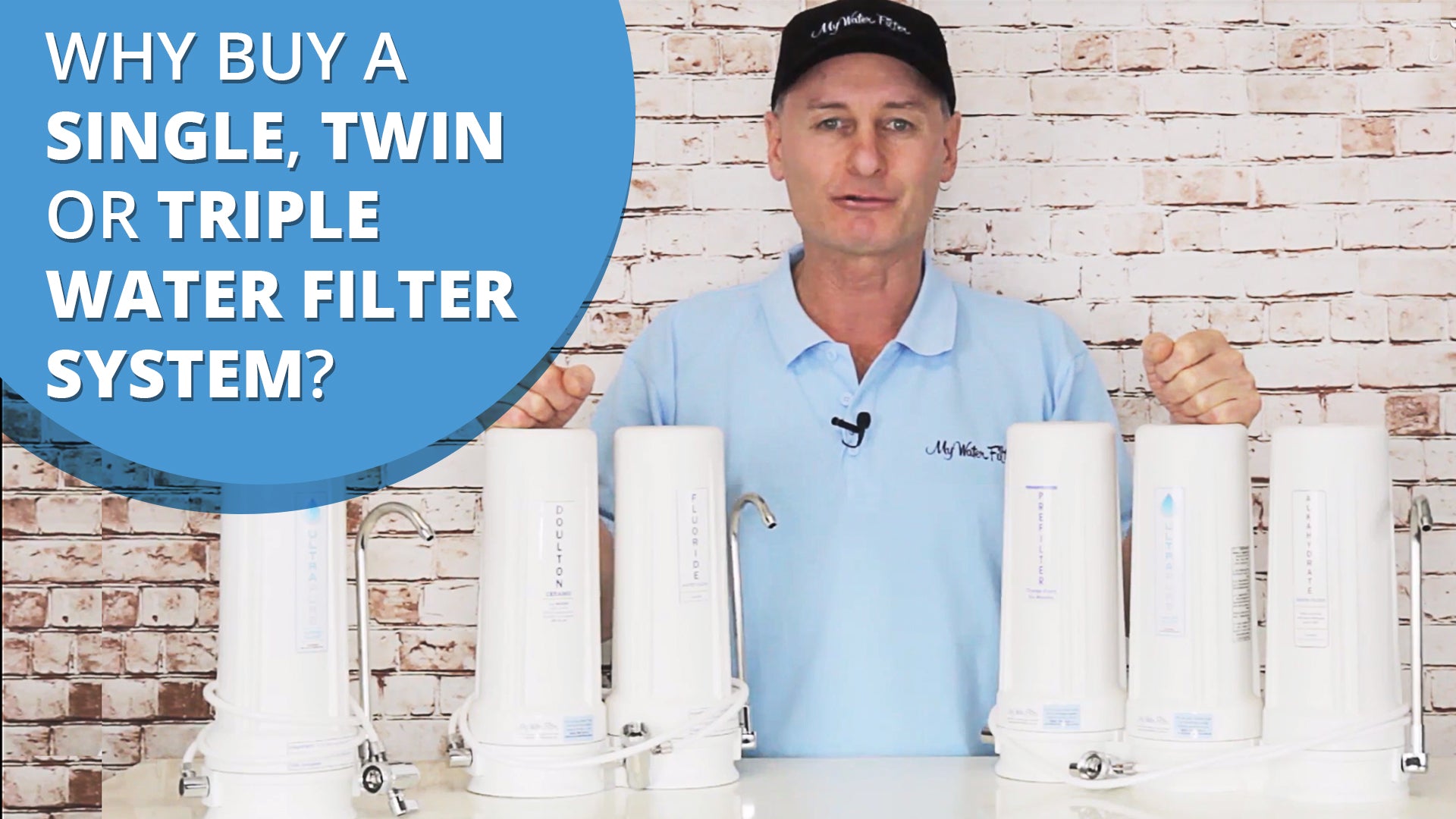 Why Buy a Single, Twin or Triple Water Filter System? [VIDEO] 