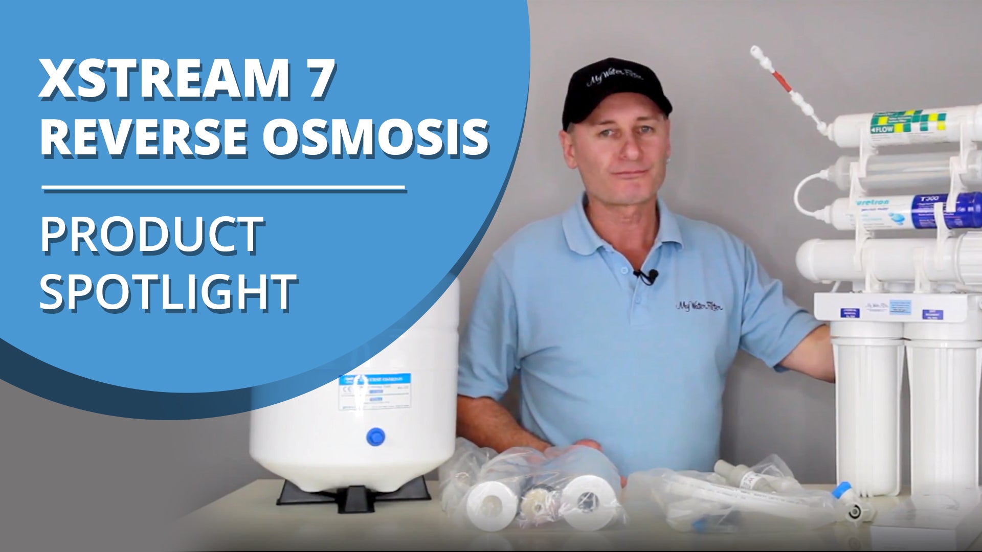 Xstream 7 Stage Reverse Osmosis Water Filter with Alkaliser - Product Spotlight [VIDEO] 