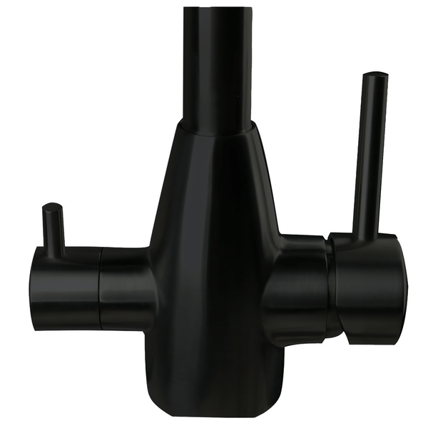 Rounded Square Neck - 3 Way Kitchen Mixer Tap - handle