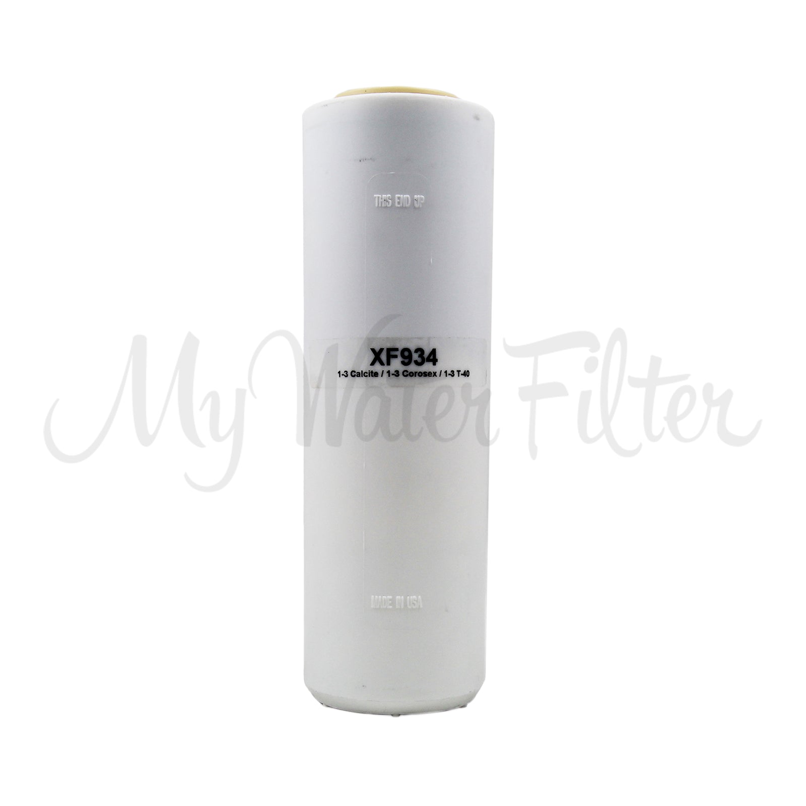 A 5 Micron Standard Calcite Corosex GAC pH Elevation Water Filter Replacement Cartridge 10