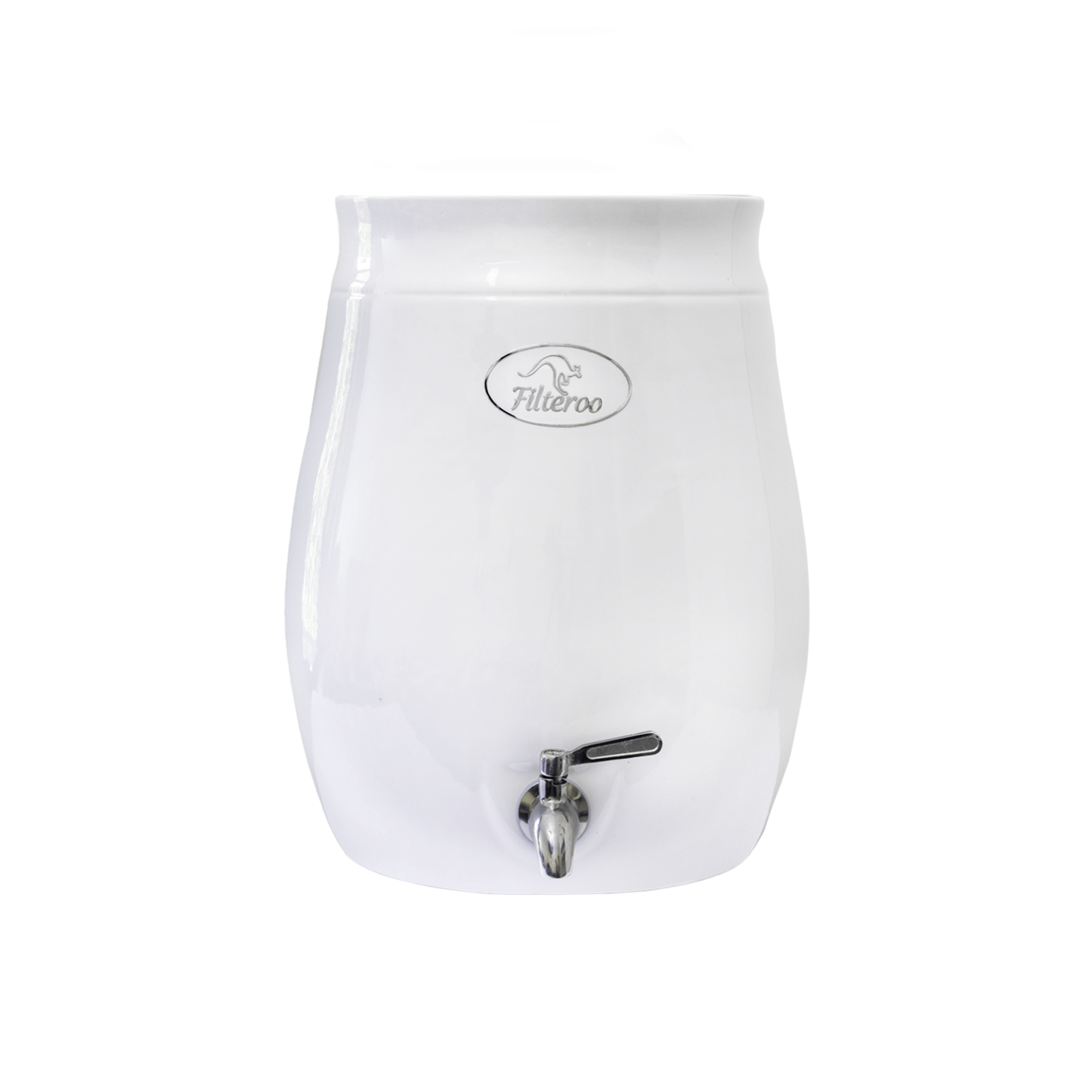 Filteroo Joey Ceramic Bottom Tank White