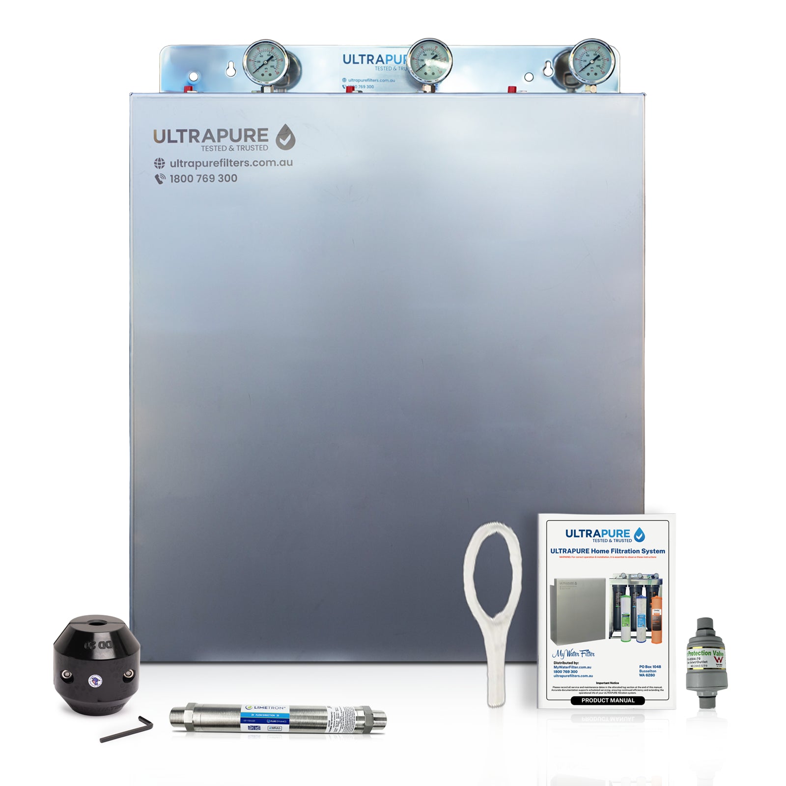 ULTRAPURE Hard Water Home Filtration System with Super Seal Cartridges