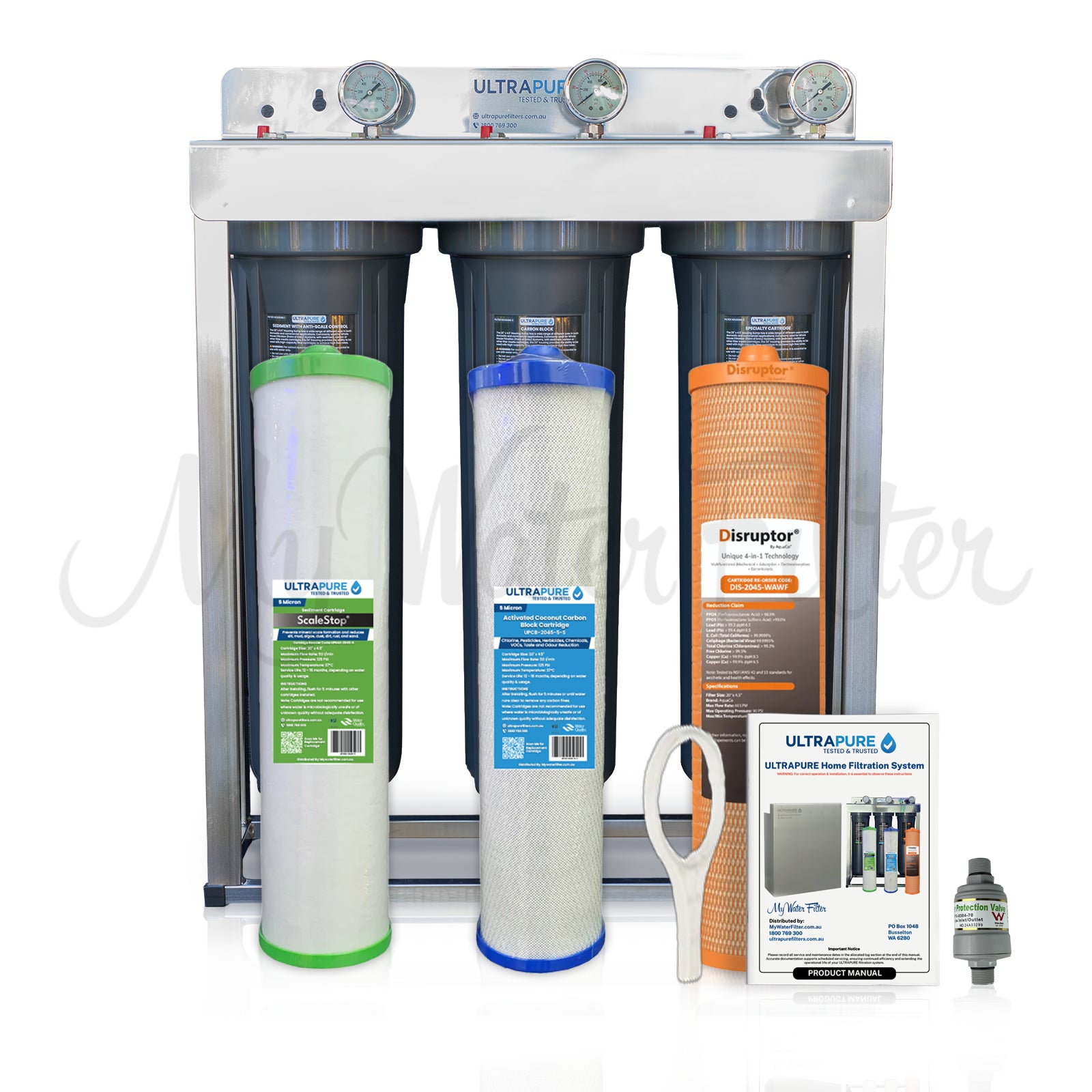 ULTRAPURE Home Filtration System with Super Seal Cartridges