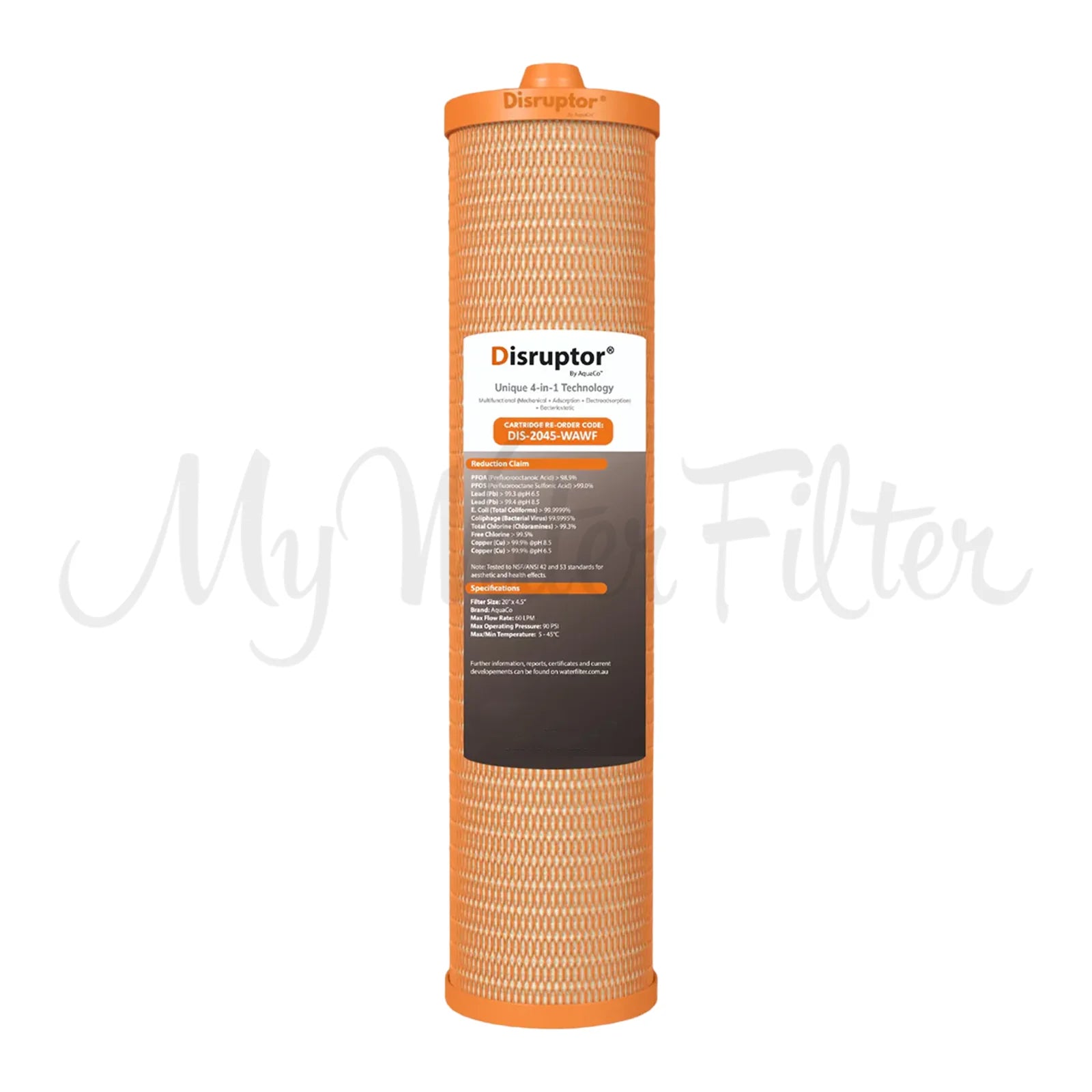 ULTRAPURE Home Filtration System with Super Seal Cartridges & Undersink Pure Drinking Water System Replacement Cartridge Pack