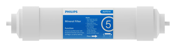 Philips AUT514 Post-RO Mineral filter replacement cartridge front view