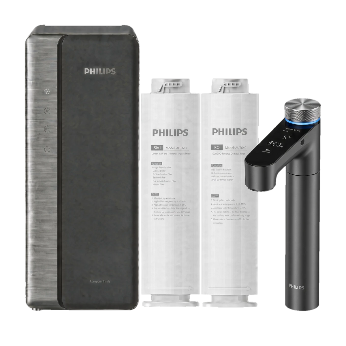 Philips Reverse Osmosis Pure Water Tap - Hot & Chilled AUT9028