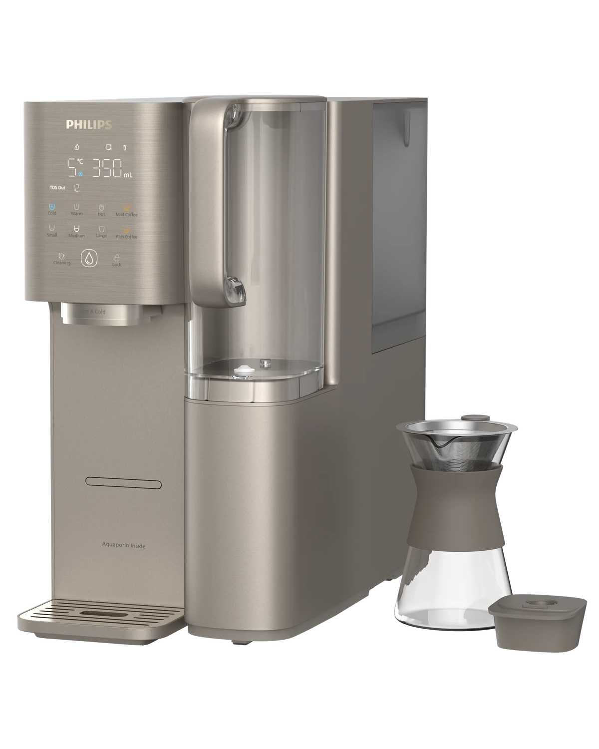 Philips Reverse Osmosis Pure Water Station - Chilled to Boiling ADD6951BR with pitcher 