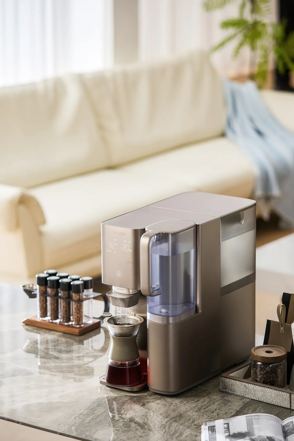 Philips Reverse Osmosis Pure Water Station - Chilled to Boiling ADD6951BR living room
