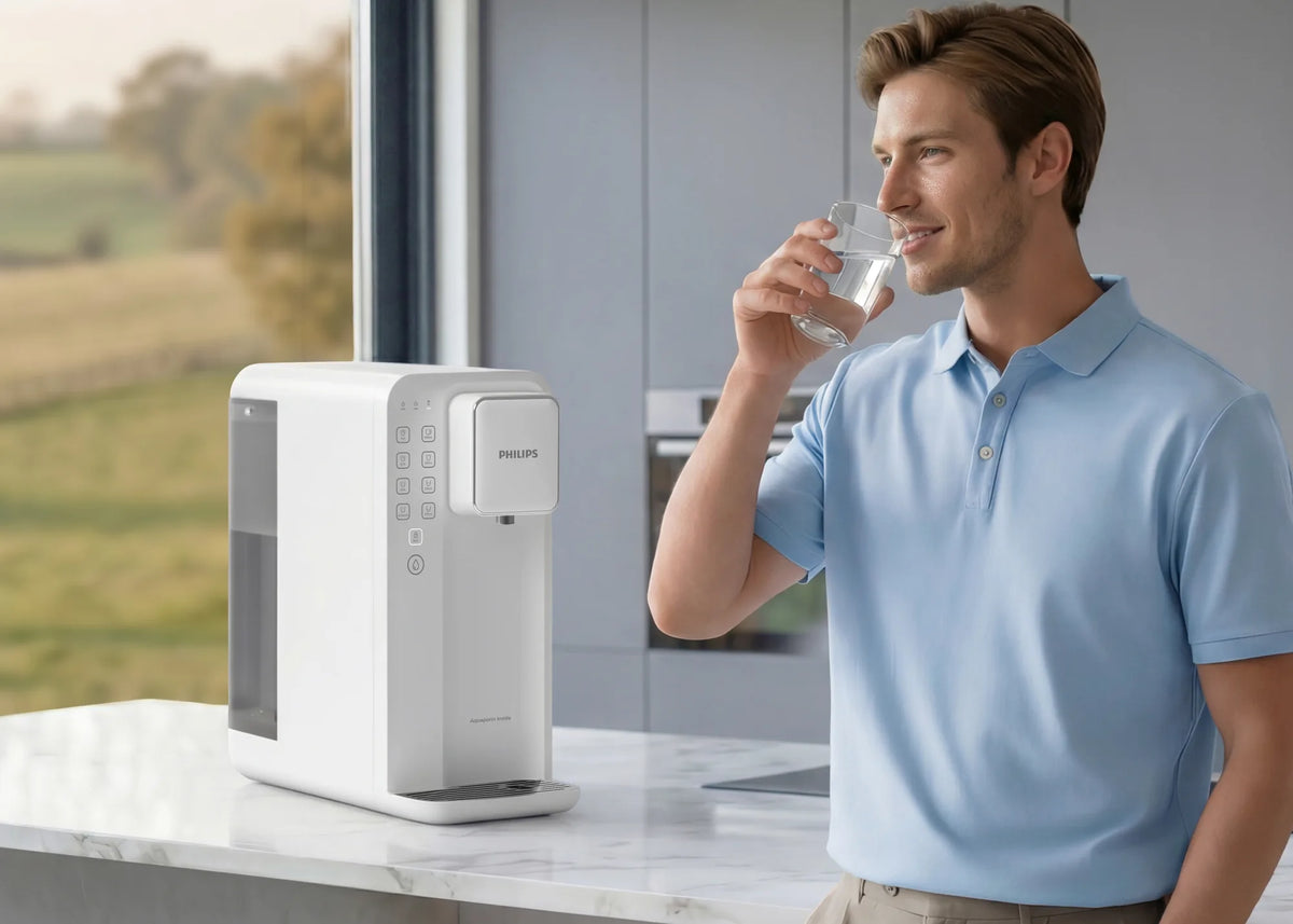 Philips Reverse Osmosis Hot Water Station - 5L Tank, White ADD6914WH drinking