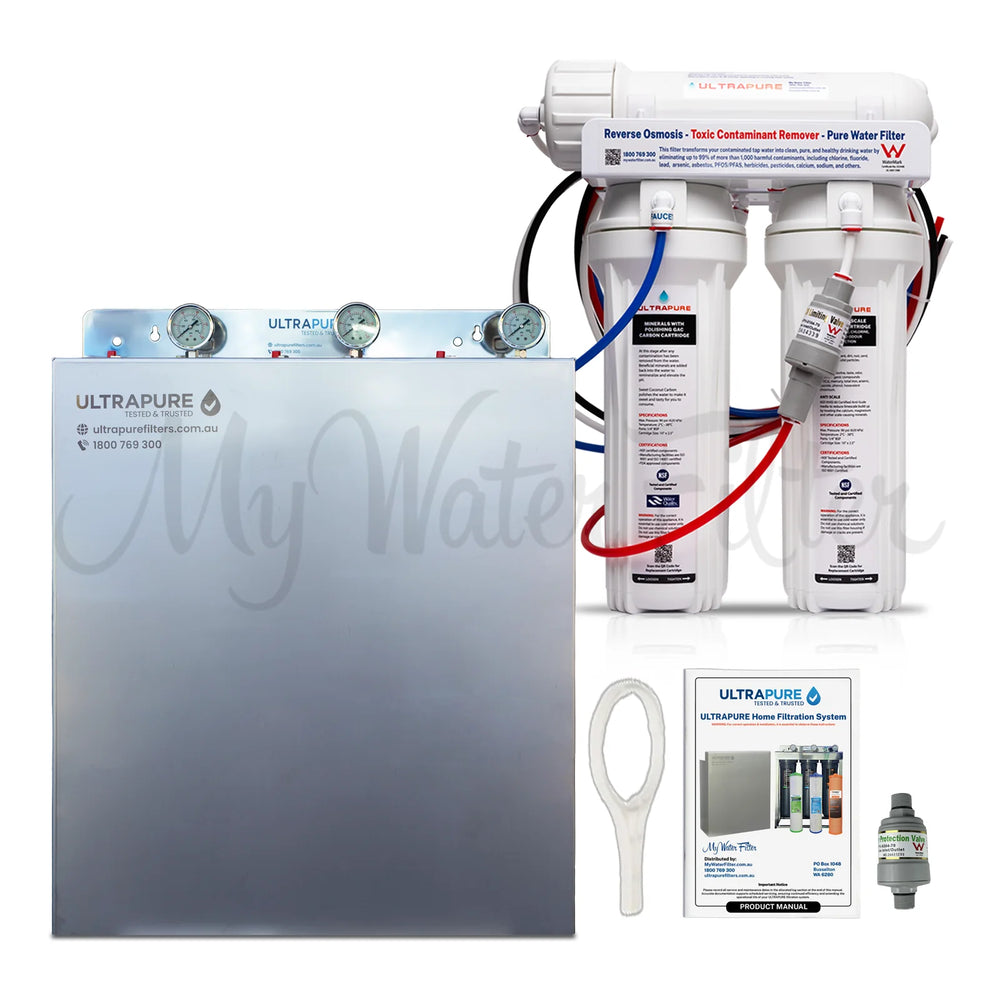 ULTRAPURE Hard Water Home Filtration System with Super Seal Cartridges with Housing watermarked