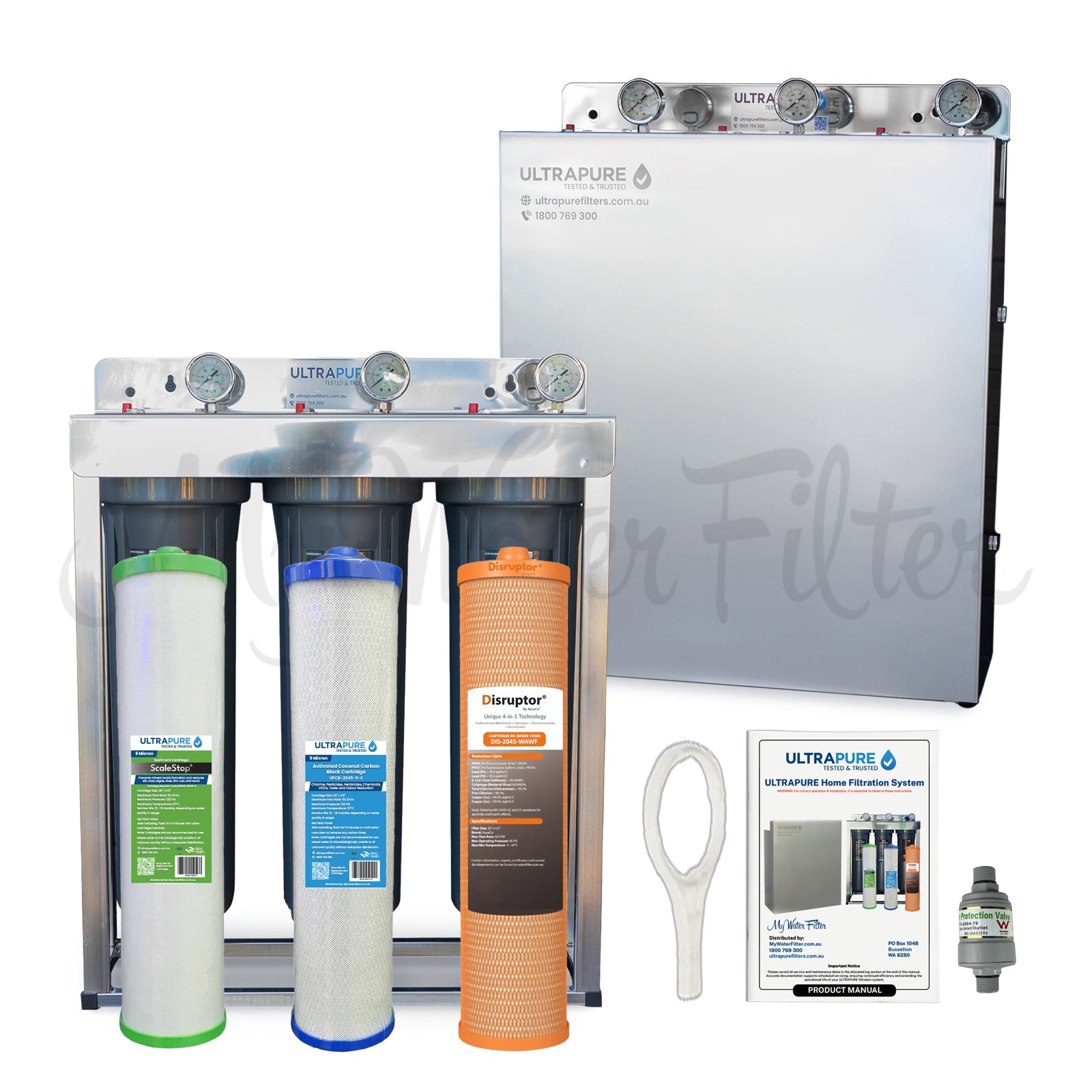 Ultrapure Home Filteration System with Super Seal cartridges watermarked