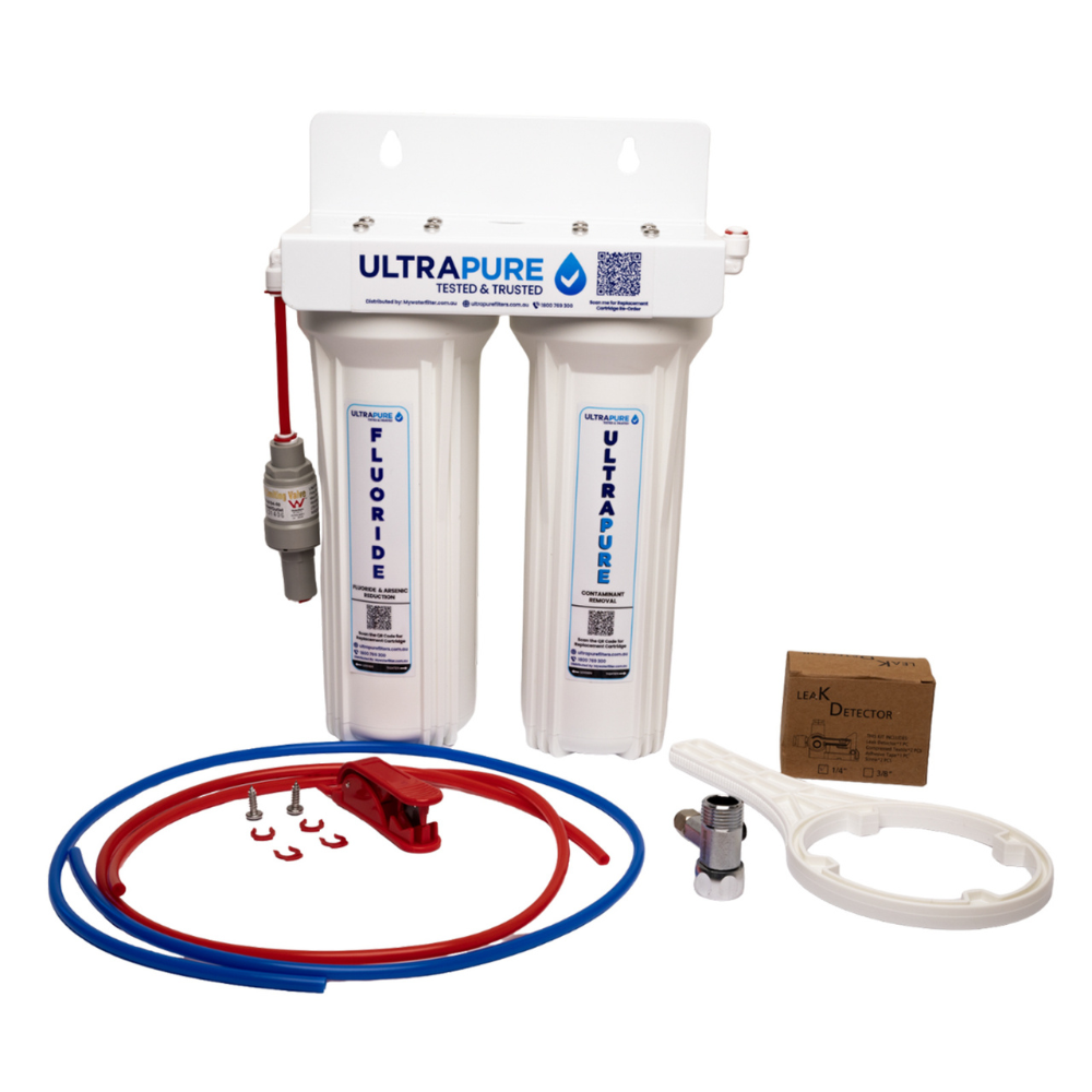 Ultrapure Twin Undersink Fluoride Removal without watermark