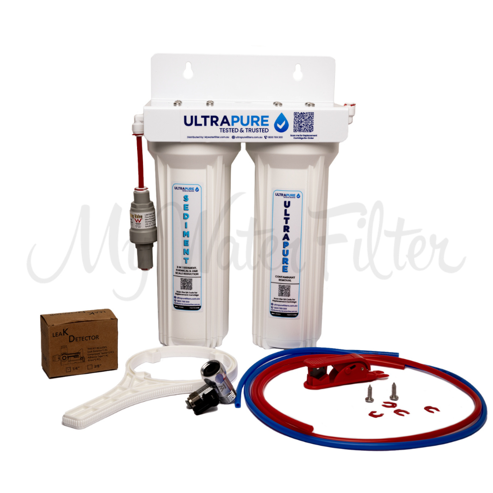 Ultrapure Twin Undersink Sediment Protection with watermark