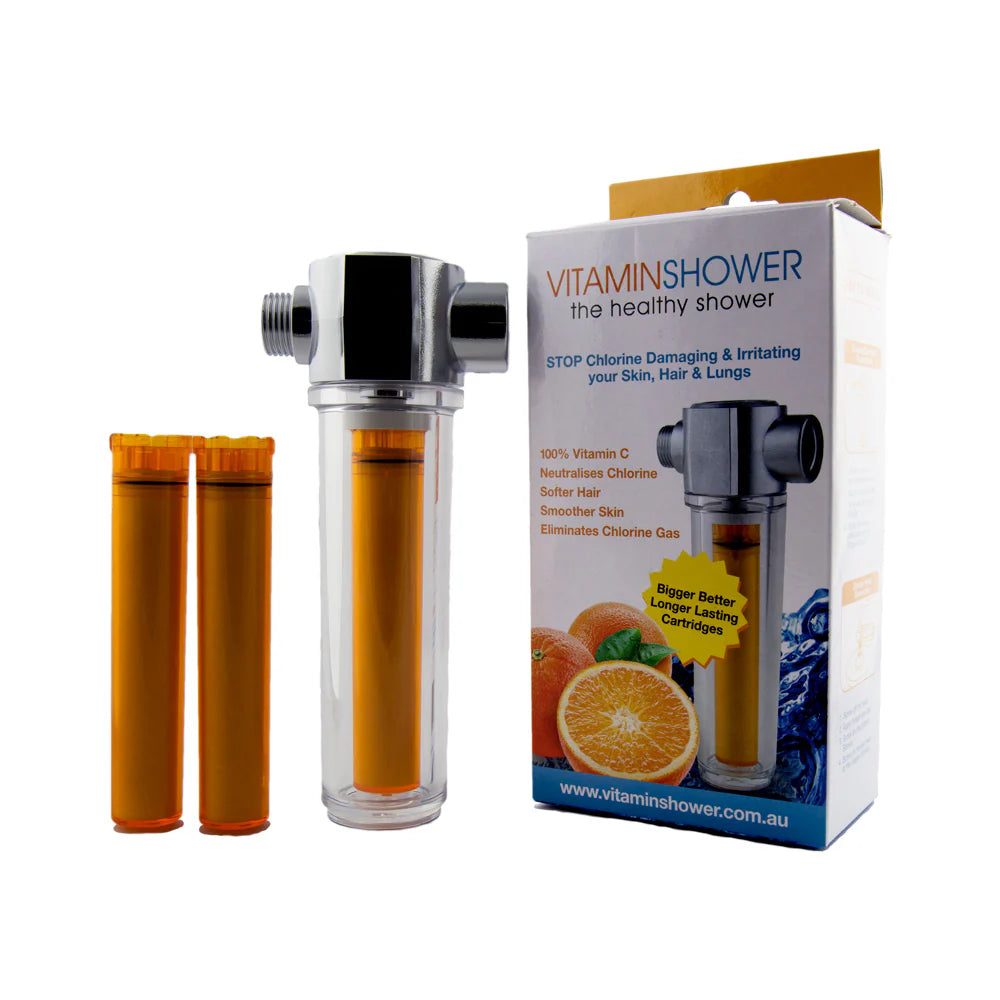 Vitamin C Shower Filter with Longer Lasting Cartridge