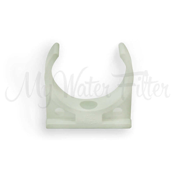 A white plastic 