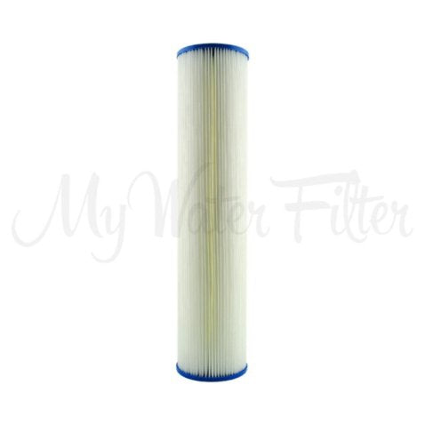 Unicel Pleated Sediment Whole House Water Filter Replacement Cartridge 20" x 4.5"