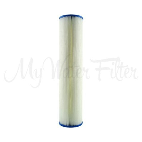 HPF 1 Micron Pleated Sediment Whole House Water Filter Replacement Cartridge 20