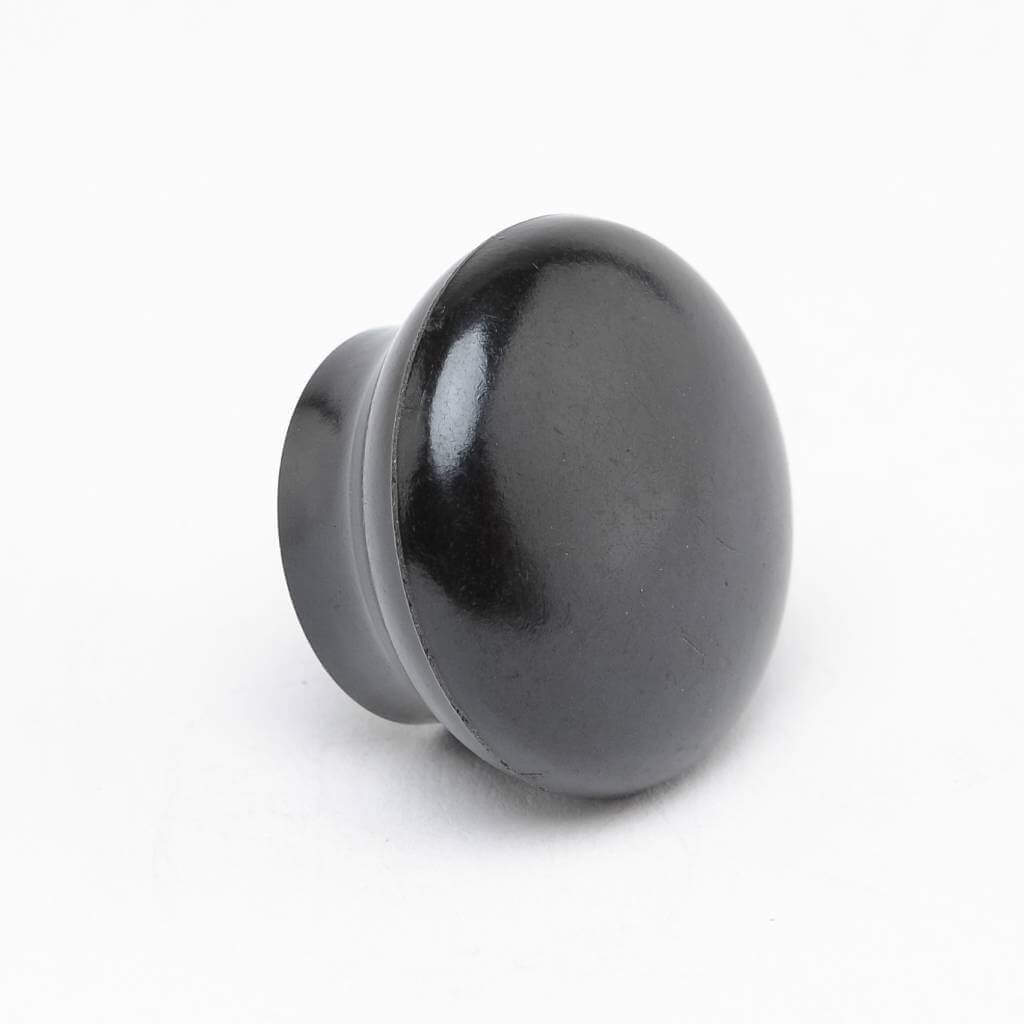 Berkey Stainless Knob Replacement, a black, round handle, is set against a plain white background.