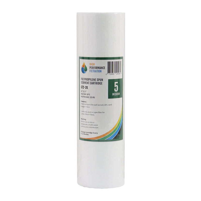 Replacement Cartridge Pack for the HPF 4 Stage Reverse Osmosis Water Filter System with Low Alkaline