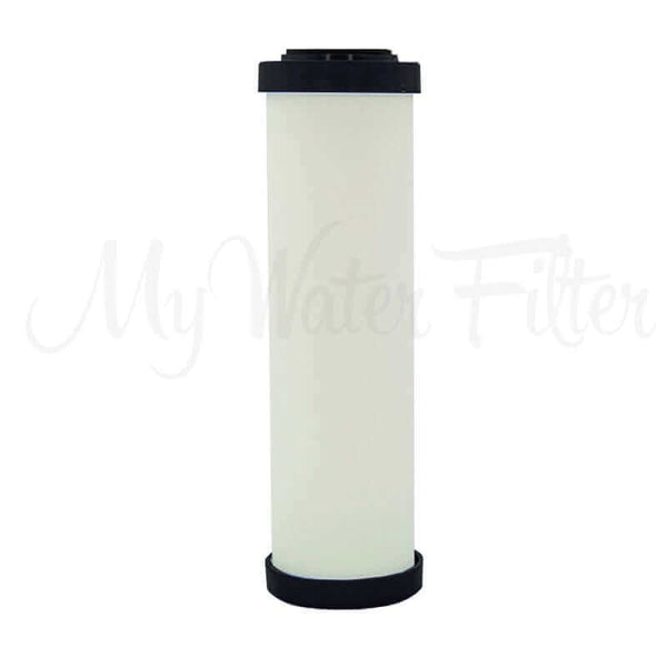 A white ceramic Doulton Ultracarb 0.5 Micron Replacement Cartridge Pack for a 10