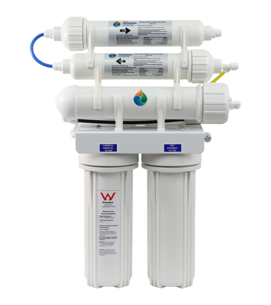 HPF 5 Stage Reverse Osmosis Water Filter System with Alkaliser