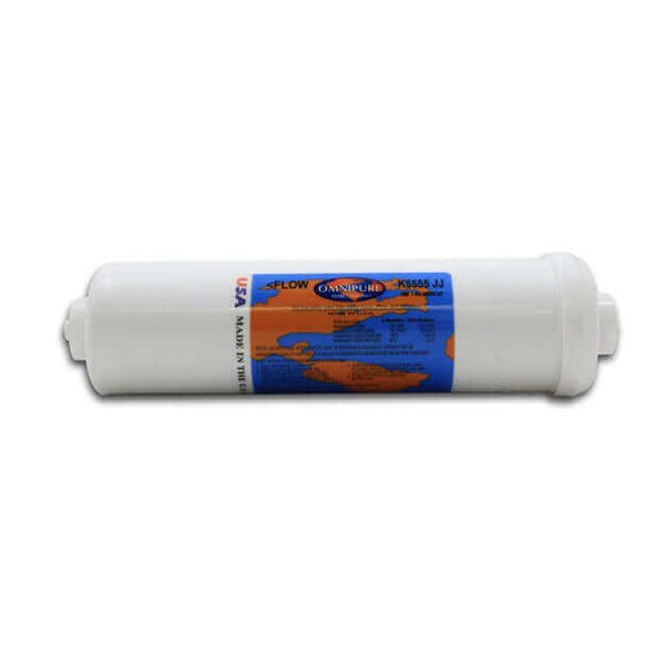 Omnipure Inline K5555 JJ 5 Micron Ion Exchange Water Filter Replacement Cartridge