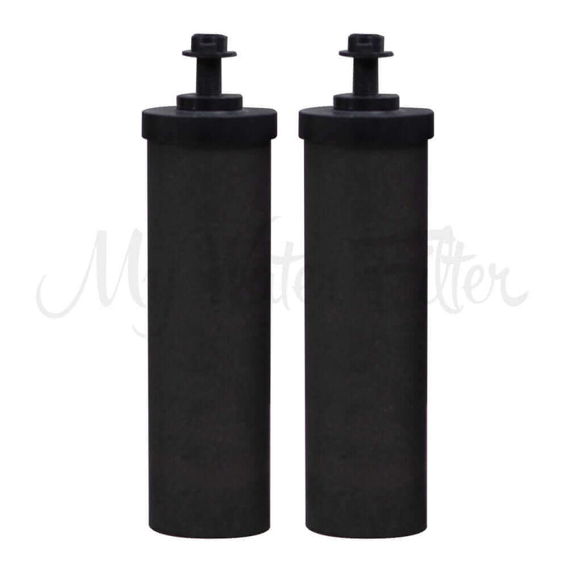 Filteroo® 8” Stainless Steel Gravity Water Filter with Fluoride Removal Cartridge Pack