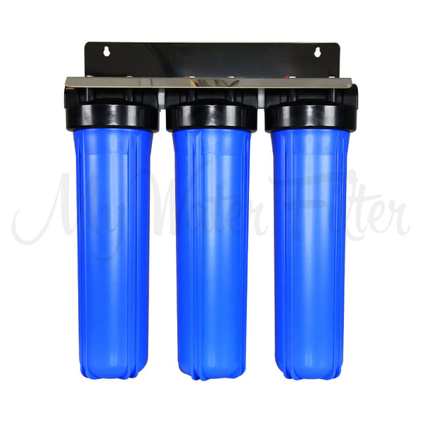 A My Water Filter Whole House system, featuring 20