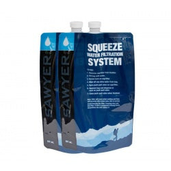 Sawyer Squeezable Filter  Pouch - 32 or 64 oz