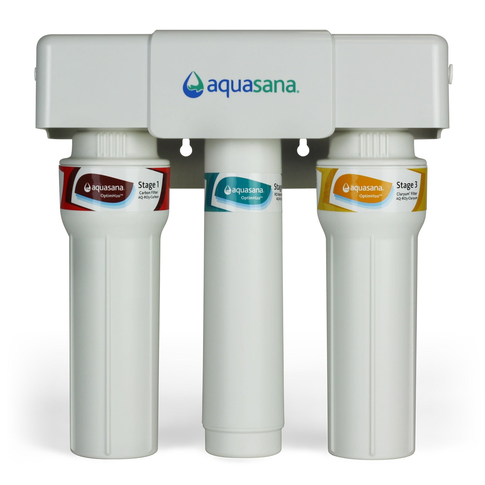 Aquasana OptimH2O Reverse Osmosis Water Filter System with Claryum Technology & Remineralisation Complete with Australian Fittings