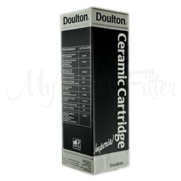 Box of Doulton Ultracarb 0.5 Micron Ceramic Water Filter Replacement Cartridge (10