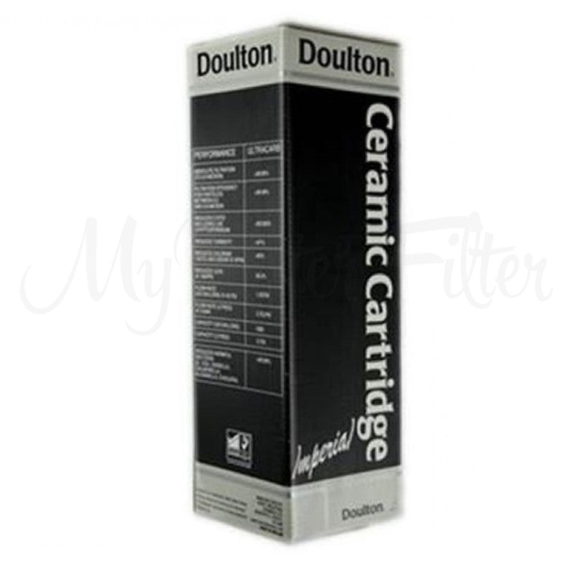 Doulton Ultracarb 0.5 Micron Ceramic Water Filter Replacement Cartridge 10" x 2.5"