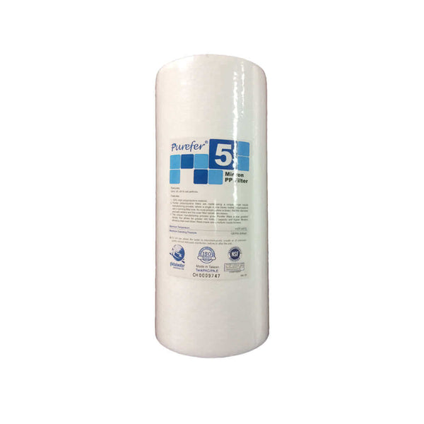 White cylindrical MWF 10