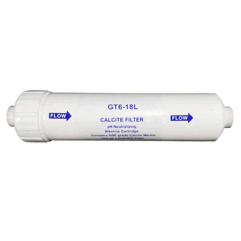 100% Calcite pH Neutralisation Inline Water Filter Replacement Cartridge 10"