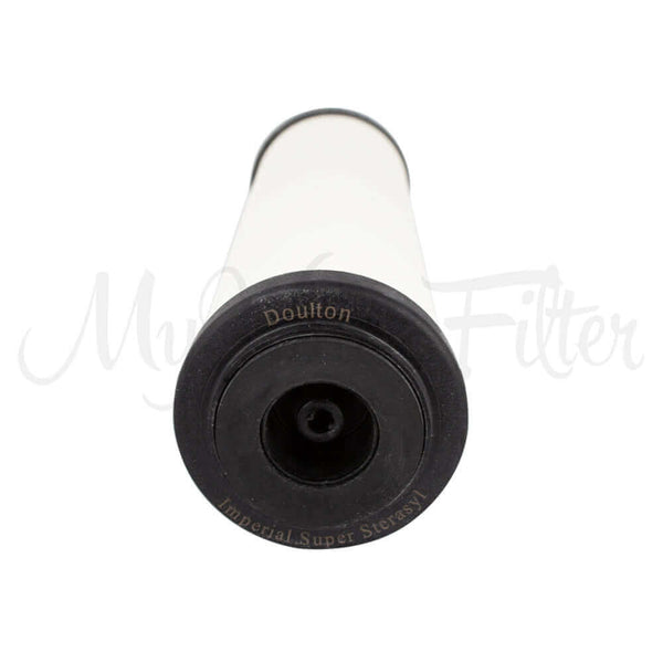 The Doulton 0.5 Micron Super Sterasyl Ceramic Water Filter Replacement Cartridge measures 10
