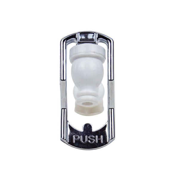 Close-up of a Standard Tap for 6 and 7 Stage Multi Use pH Elevation Benchtop Gravity Water Filter.