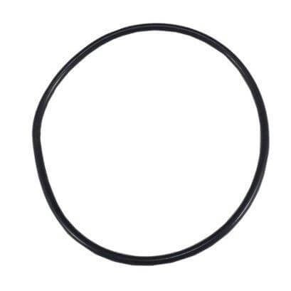 A black rubber O-ring for the My Water Filter Shower Filter - Chrome-White, displayed on a white background.